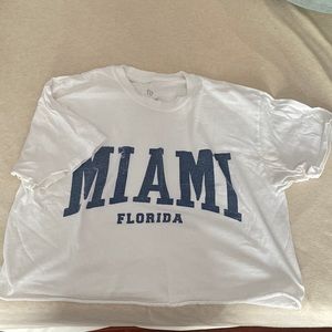 Pacsun Miami Crop top